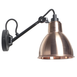 Lampe Gras N104 Lámpara de Pared Negro/ Cobre Crudo – DCWéditions