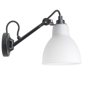Lampe Gras N104 Lámpara de Pared Negro/ Policarbonato – DCWéditions