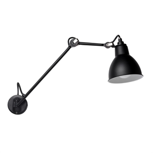 Lampe Gras N122 Aplique de Baño Negro – Lámpara de Pared