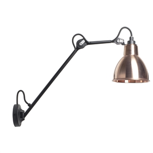 Lampe Gras N122 Lámpara de Pared Negro/ Cobre Crudo – DCWéditions