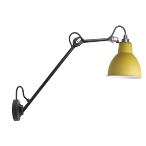 Lampe Gras N122 Lámpara de Pared Negro/ Amarillo – DCWéditions