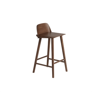 Taburete de Bar Muuto Nerd Marrón Oscuro Alt. 65