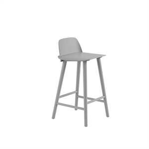 Taburete de Bar Muuto Nerd Gris Alt. 65