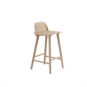 Taburete de Bar Muuto Nerd Roble Alt.65