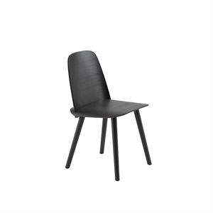 Silla de Comedor Muuto Nerd Negro