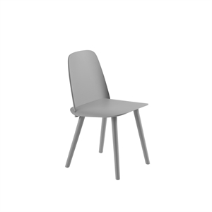 Silla de Comedor Muuto Nerd Gris