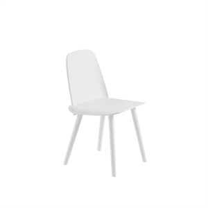 Silla de Comedor Muuto Nerd Blanco