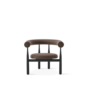 Sillón Bukowski New Works Negro/Wooly Plus 1008