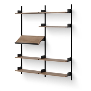 New Works Living Librería 1900 Nuez/ Negro