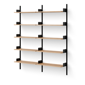Biblioteca New Works 1900 Roble/ Negro