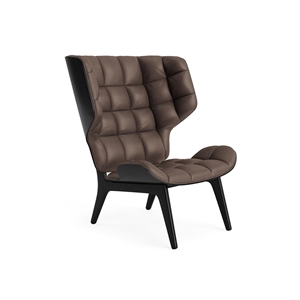 NORR11 Sillón Mammoth Negro/ Marrón Oscuro 21001