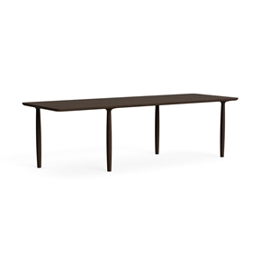 NORR11 Mesa de Comedor Oku L250 cm Roble Ahumado Oscuro