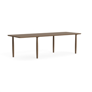 NORR11 Mesa de Comedor Oku L250 cm Roble Ahumado Claro