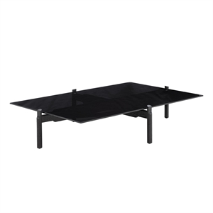 Wendelbo Notch Mesa de Centro Rectangular Grande Negro