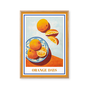 Póster Peléton Días Naranja 70x100