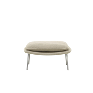 Vitra Slow Puff Puff Flocca 0650/ Beige 02/ Cromo