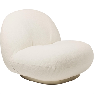 GUBI Pacha Sillón con Arpa Giratoria 24/Oro Perla