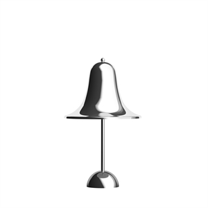 Lámpara portátil Verner Panton Pantop Cromo