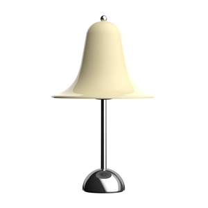 Lámpara de mesa Verner Panton Pantop Ø23 Blanco Crema
