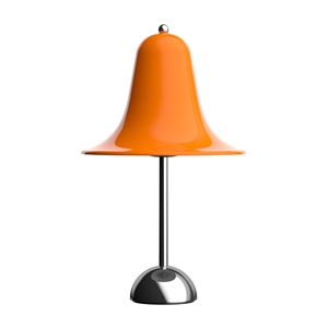 Lámpara de mesa Verner Panton Pantop Ø23 Naranja