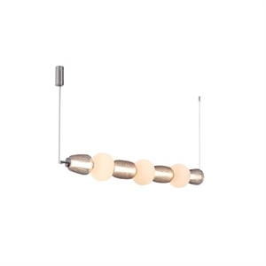 Loom Design Pearl 7 Lámpara Colgante Ahumado/ Gris