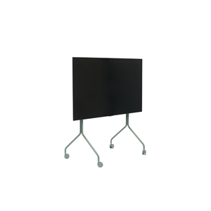 Pedestal Moon - Mueble de TV Rodante Verde Musgo