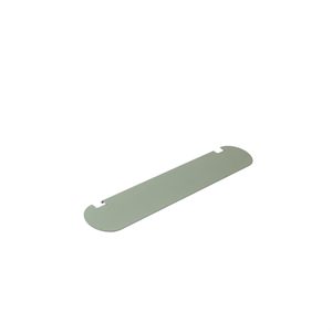 Estante para TV con Pedestal de Tubo Verde Musgo