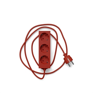 Pedestal Power Bar Regleta 500 cm Rojo Ardiente