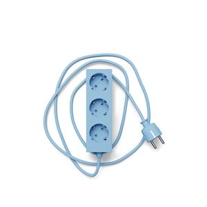 Pedestal Power Bar Regleta 200 cm Azul Empolvado