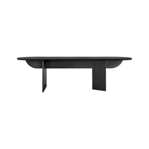 Mesa de comedor Louise Roe Pillabout 02 L240 Roble lacado en negro