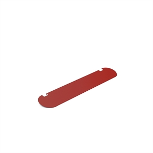 Pedestal Pipe Estante TV Rojo Ardiente