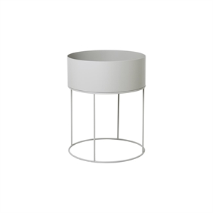 Ferm Living Jardinera Redonda Gris