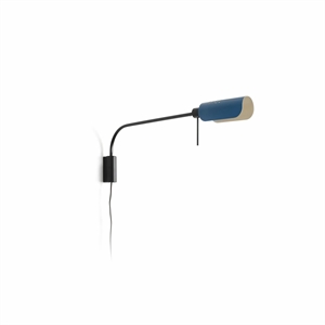 Faro MARTINICA XS Lámpara de Pared Negro/ Azul