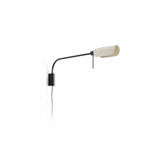 Faro MARTINICA XS Lámpara de Pared Negro/ Beige