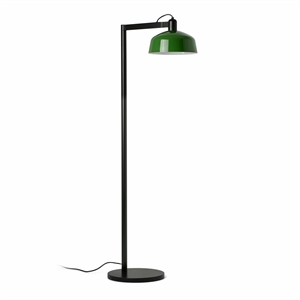 Lámpara de Pie Faro TATAWIN Negro Satinado/Verde