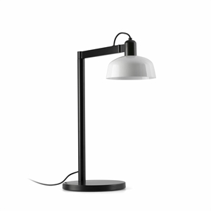 Lámpara de Mesa Faro TATAWIN Negro Satinado/Blanco