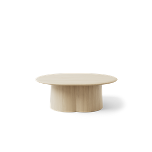 +Halle Proto 04 Mesa de comedor Roble pigmentado blanco