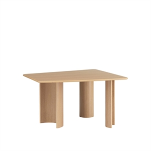 Mesa de Comedor Muuto Re-Norm 130x120 cm Chapa de Roble