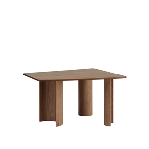 Mesa de Comedor Muuto Re-Norm 130x120 Chapa de Nogal