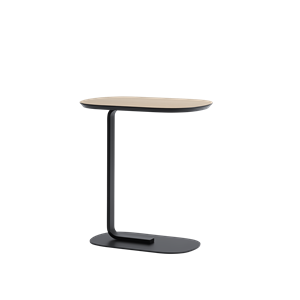 Mesa de Centro Muuto Relate 60,5 cm Roble/ Negro