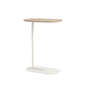 Muuto Relate Mesa de Centro 73,5 cm Roble Macizo/Blanco Roto