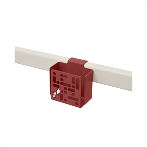 Pedestal Remote Box Soporte Rojo Ardiente