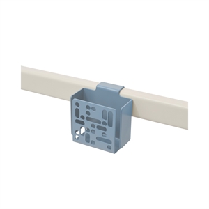 Pedestal Remote Box Soporte Azul Empolvado