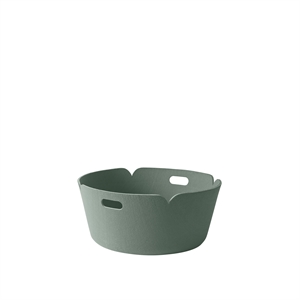 Muuto Restore Redonda Verde Polvoriento