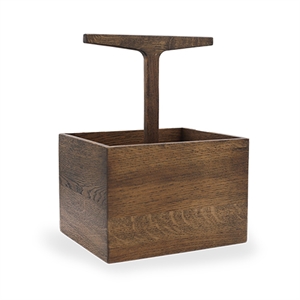 Caja de Herramientas Ro Collection de Roble Teñido Oscuro Alto
