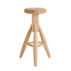 Taburete de Bar Rocket de Artek, 73 Cm, Roble.