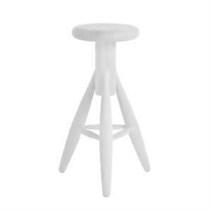 Taburete de bar Rocket de Artek, 73 cm, Blanco.