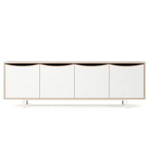 Mueble de TV Decotique Arena Blanco/roble