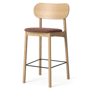 Taburete de bar Decotique Elephant Roble Natural/Ruido Bouclé