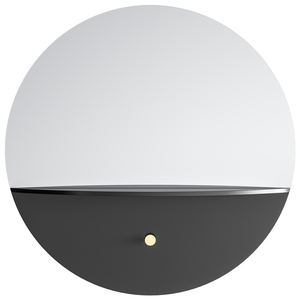 Espejo de Pared Department Pie B 80 Negro